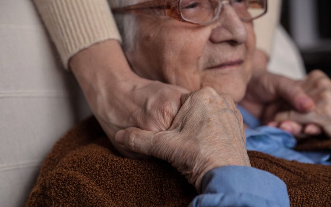 Elderly person with dementia