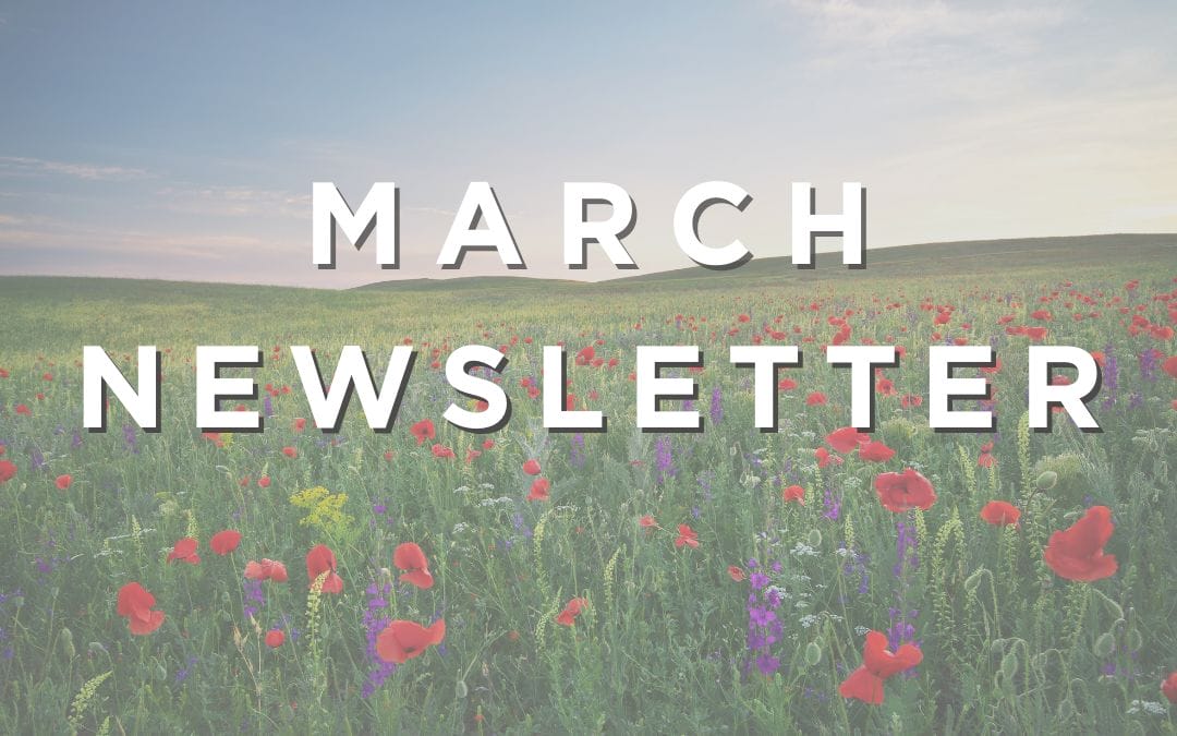 March 2021 Newsletter Header