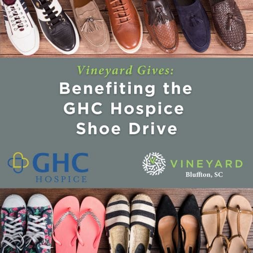 Vineyard Gives Shoe Drive Infographic